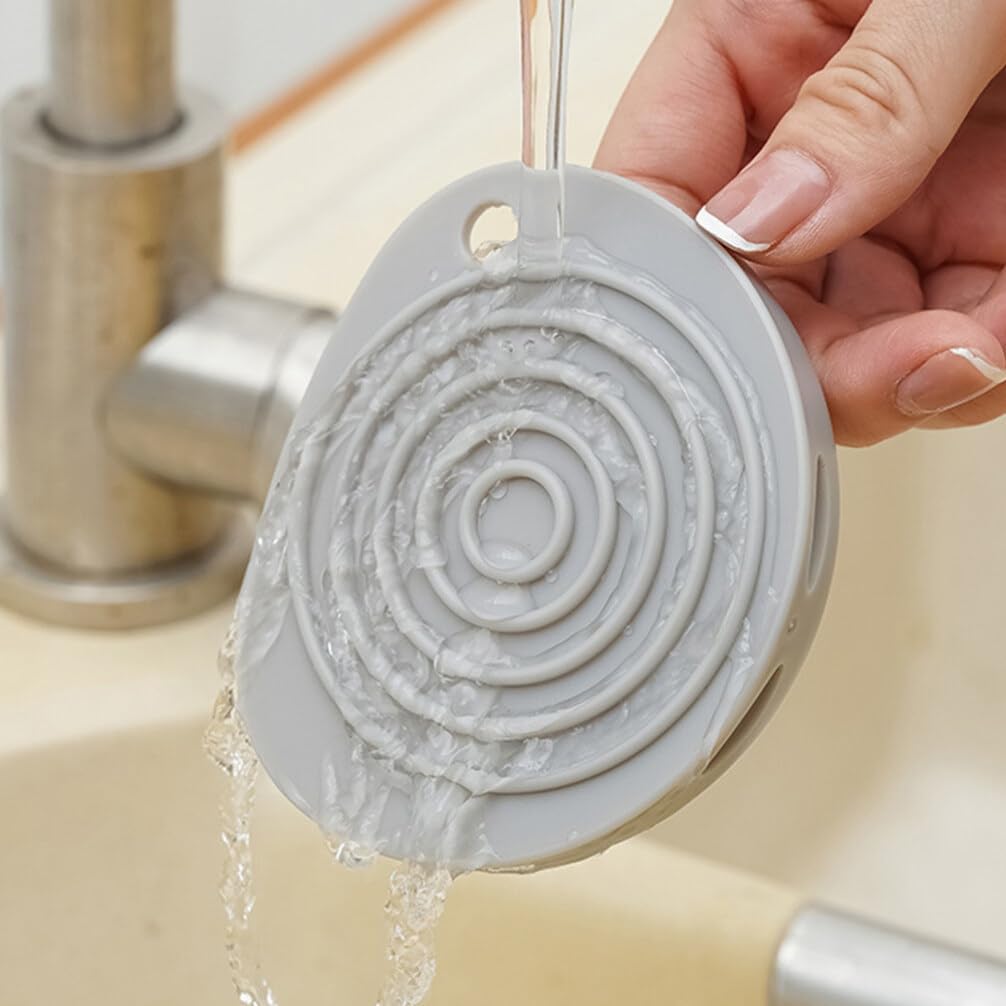 Alipis Mini Washboard Soap Holder Portable Bathroom Rack 1