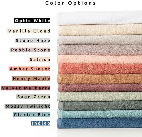 DREAMY RIKKA 6-Piece Turkish Towel Set with Coresoftair Technology