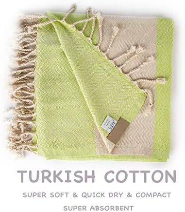 Loop Linen Cotton Beach Towel - Large Soft Stylish