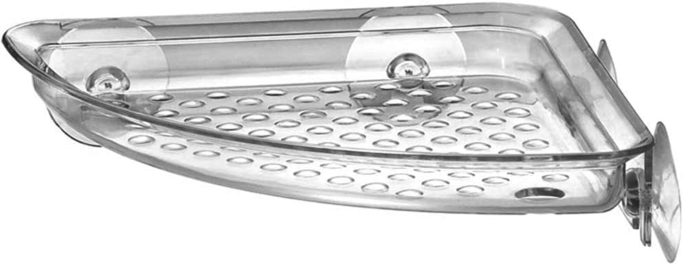 Bath Soap Dish Tray with Suction Cup Holder 1