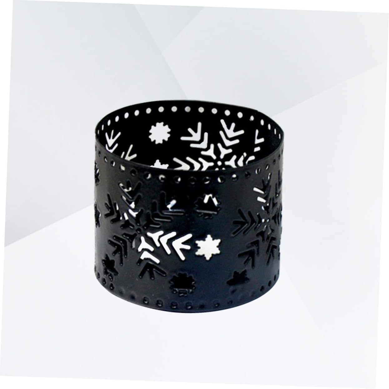 Iron Snowflake Candle Holder Christmas Decor