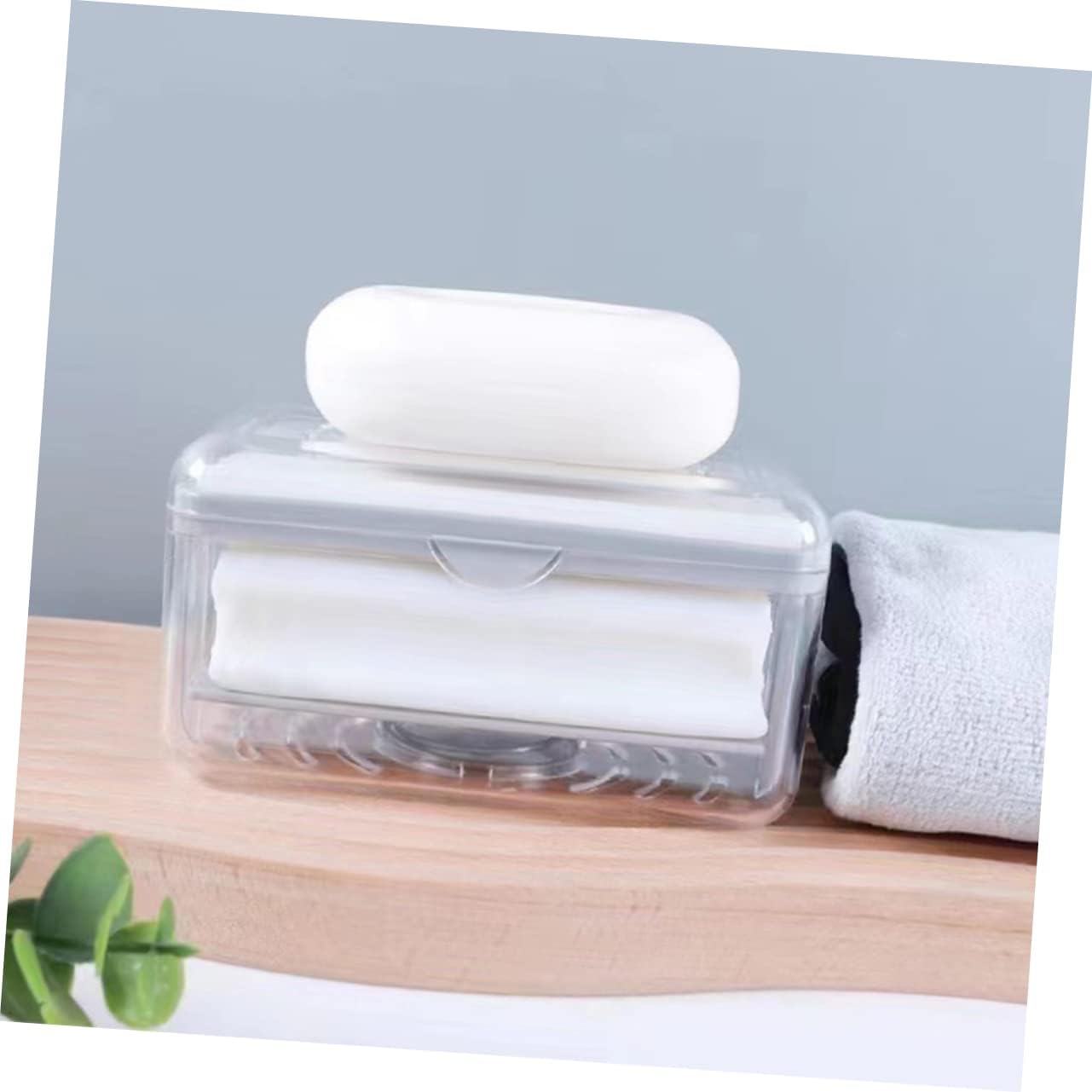 VOSAREA Multi-Functional Soap Holder for Travel and Home Use
