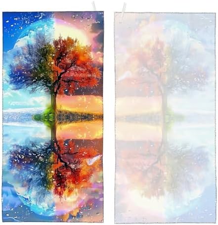 Life of Tree Fluffy Oversized Beach Towels 32x64 Inch