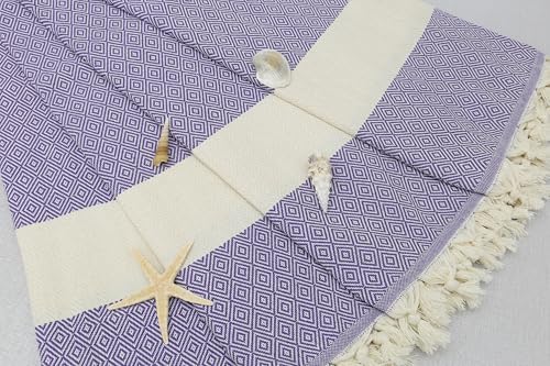 Turkish Beach Towel 36x70 Inch Diamond Design