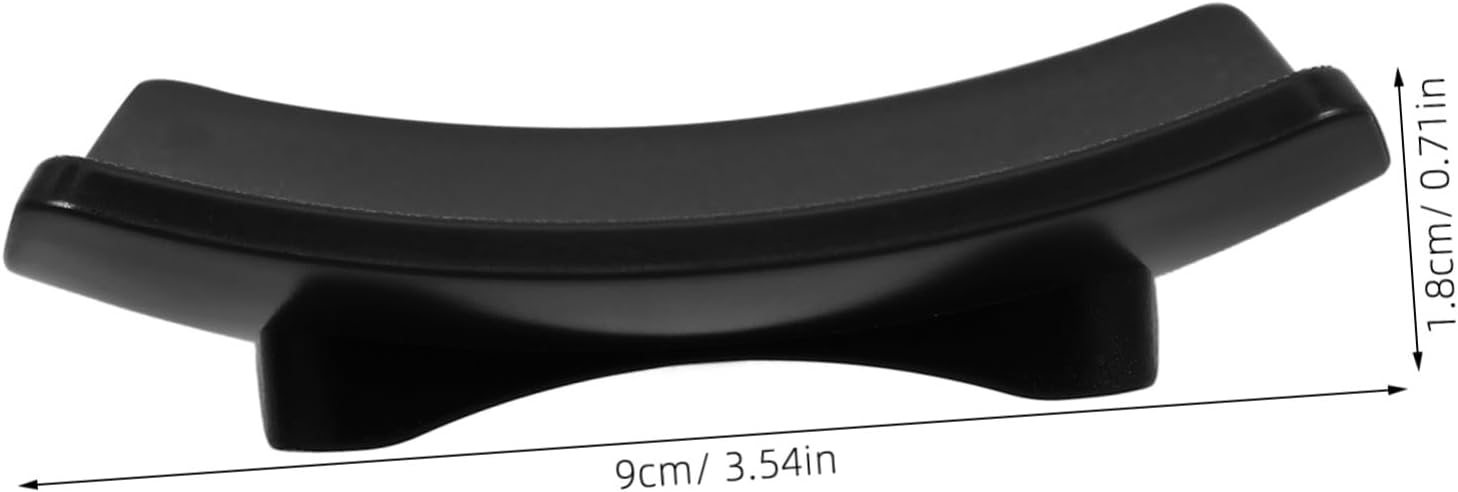 Cabilock Elegant Soap Holder Indoor Sturdy ABS Bathroom Dish
