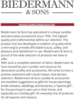 Biedermann Sons Purple Taper Candles 4-Inch 20-Count Box 1