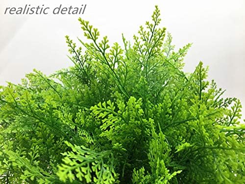 LOVENIMEN Artificial Shrubs 4 pcs 35 cm Realistic Fake Bushes