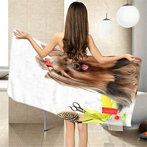 Moslion Comfy Bath Towels for Dogs and People