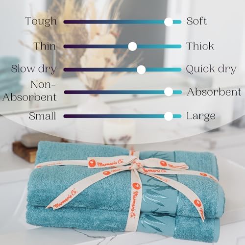Set of 2 Luxury Super Soft Bath Towels 1