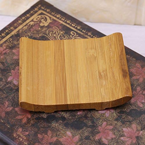 JUNNOTI Natural Soap Dish Tray Holder for Bathroom