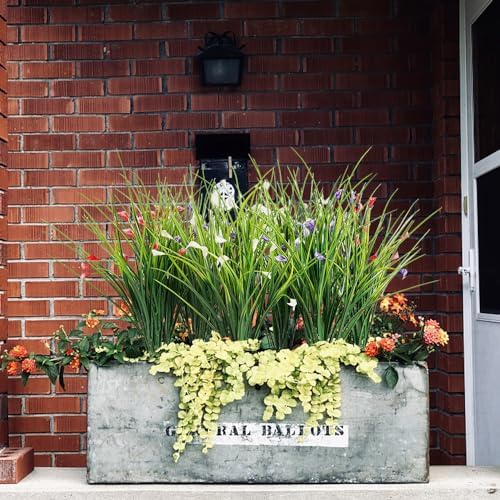 MelorcaGuilla 3PCS 23 Artificial Grass for Garden Dcor