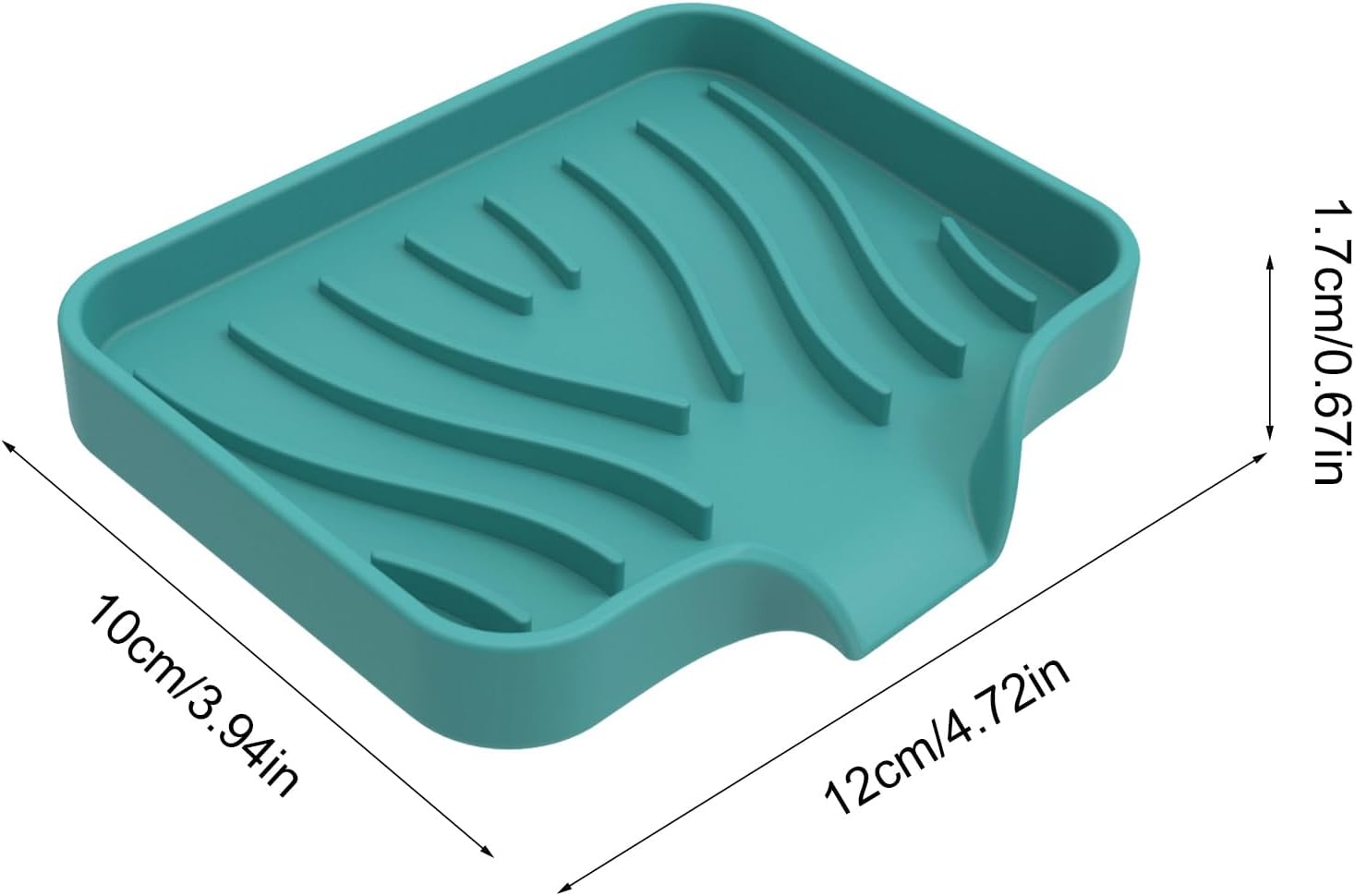 LEYILE Kitchen Sink Soap Sponges Tray Holder
