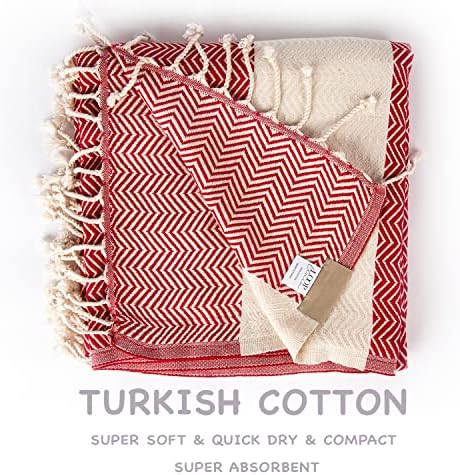 Loop Linen Large Cotton Beach Towel Soft Stylish