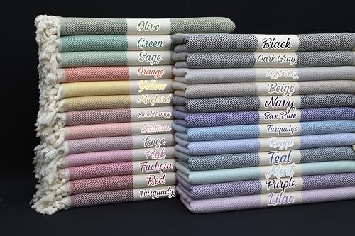 Turkish Beach Towel 36x70 Inch Diamond Design