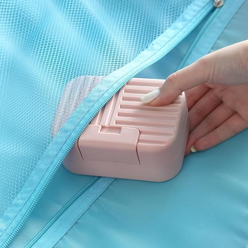 Travel Soap Case Box with Sealed Lid 1 Bar Soap Holder