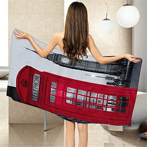 Moslion Comfy Bath Towel 64x32 Inches Large Size