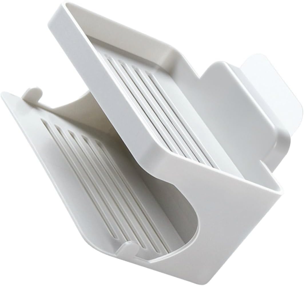 ABOOFAN Double Layer Hanging Soap Rack for Bathroom