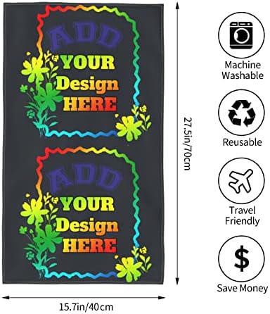 Custom Beach Towels 275x16in with Personalized Design