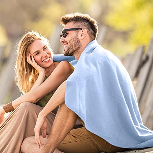 BILIKEYU Microfiber Beach Towel - Lightweight Sandproof Travel-Friendly