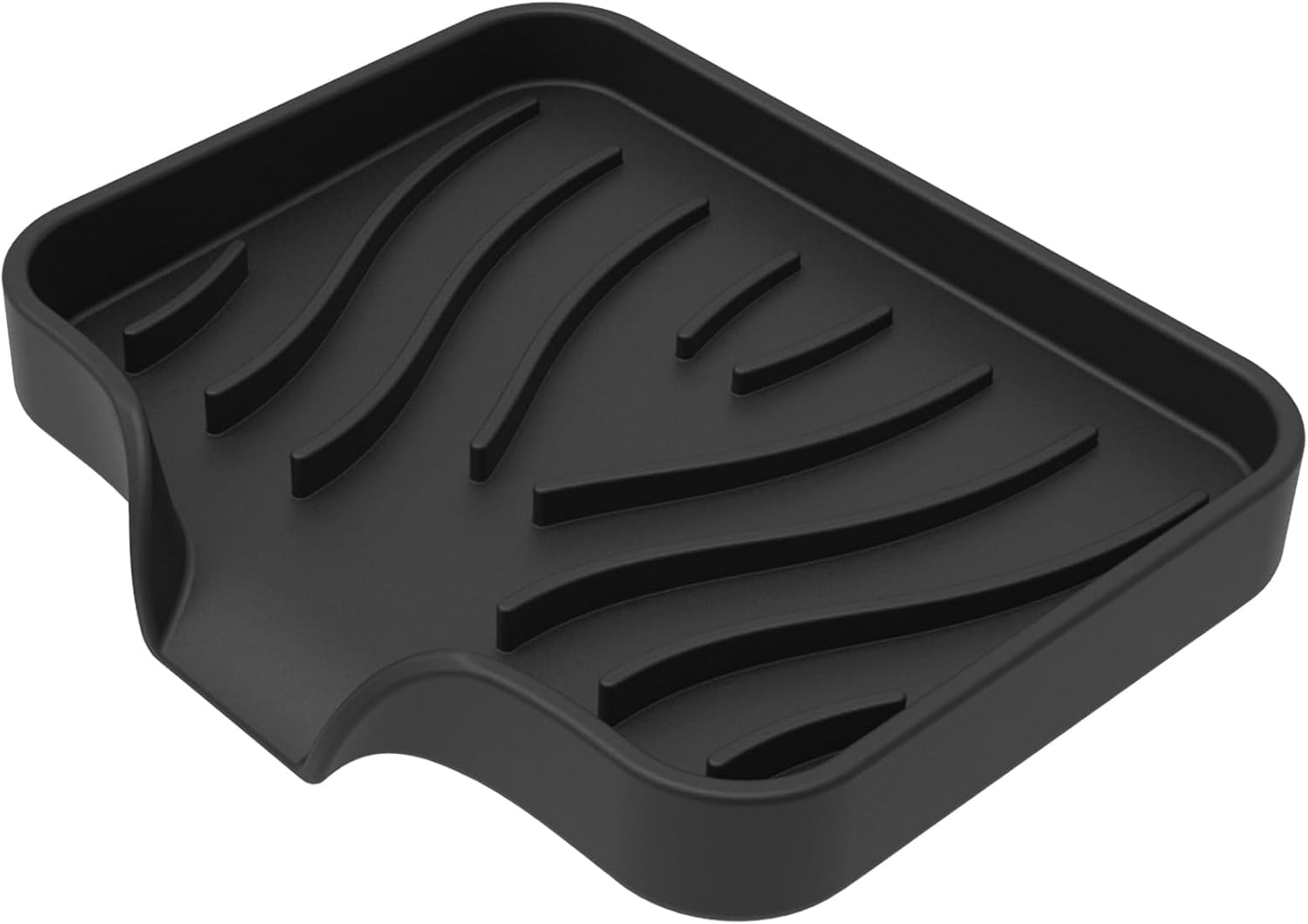 LEYILE Kitchen Sink Soap Sponges Tray Holder