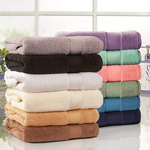 Superior Turkish Cotton 12-Piece Towel Set Taupe