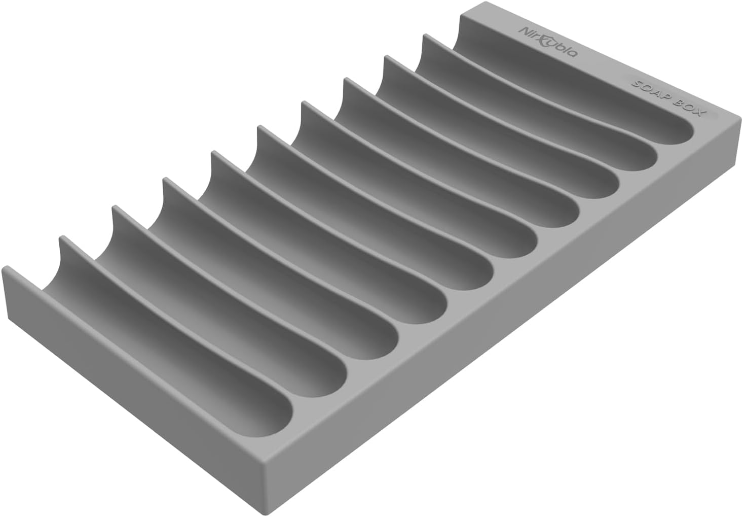Nirxubla Flexible Silicone Soap Holder 59315 Grey