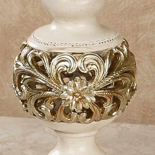 Touch of Class Abimbola Ivory Candleholder Set of Two