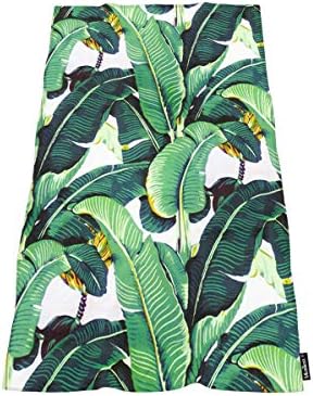 Moslion Comfy Bath Towels Banana Leaf Design