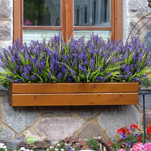 Waipfaru Artificial Flowers Purple 20 Bundles