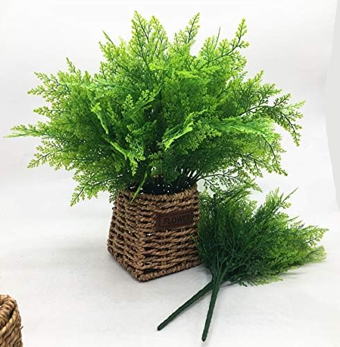 LOVENIMEN Artificial Shrubs 4 pcs 35 cm Realistic Fake Bushes