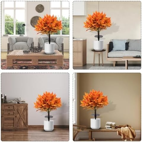 22 Artificial Maple Tree with Thorns 2-Piece Set