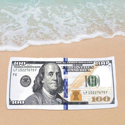 Meeting Love Dollar Beach Towel 70x140cm