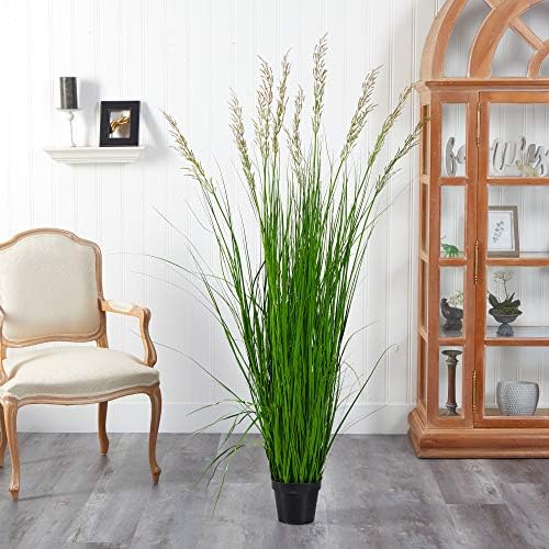 Nearly Natural 55ft Plume Grass Artificial Plant