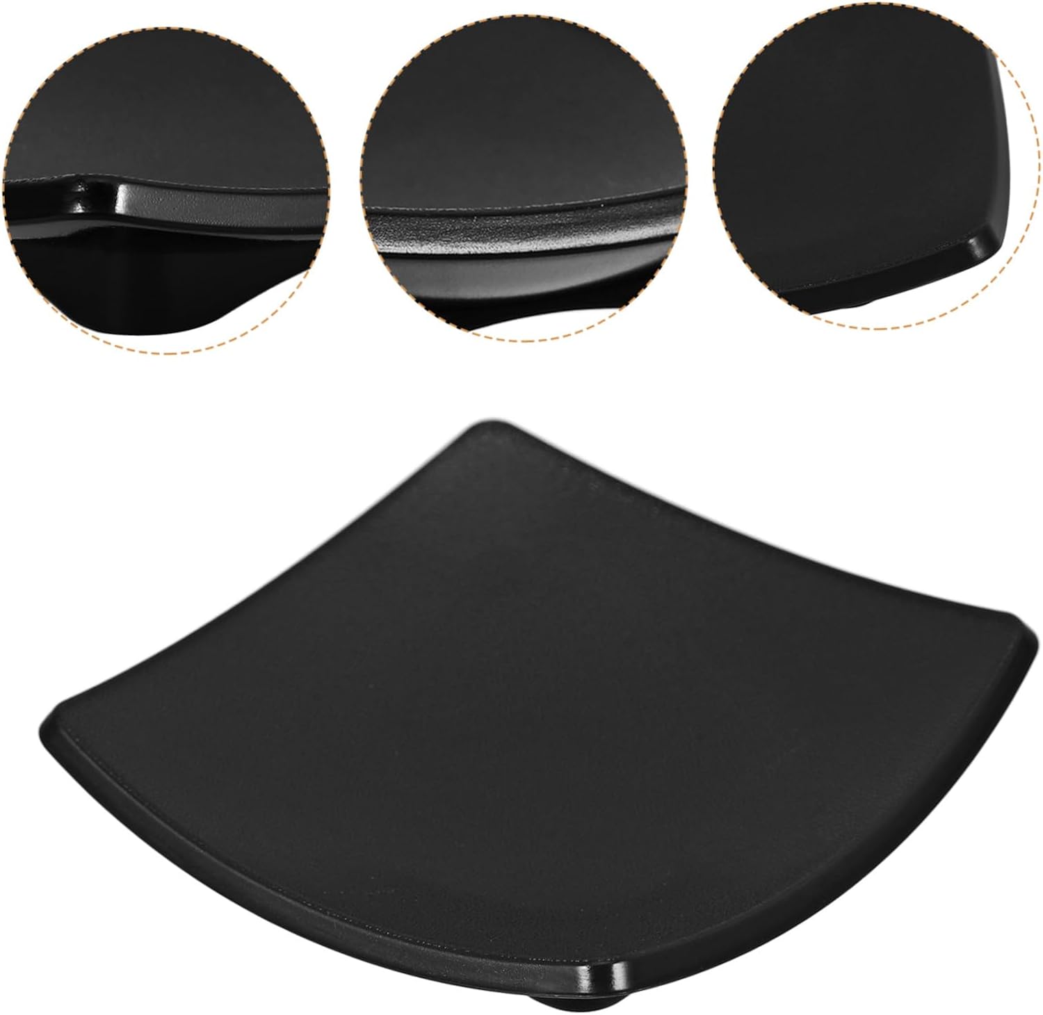 RORPOIR Large Bar Soap Holder Non-Slip Elegant Bathroom Accessory