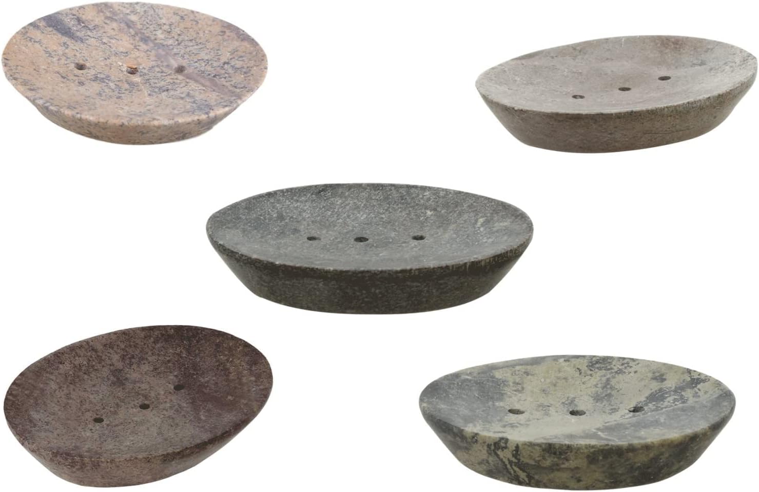 Cosynee Stone Art Holder Soap Dish for Bathroom