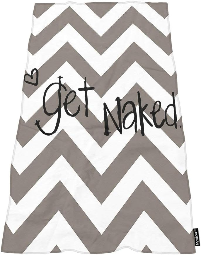 Moslion Comfy Bath Towels with Heart Design