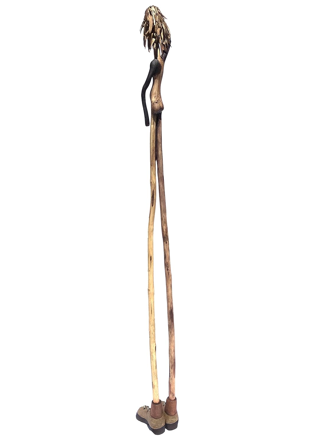Handmade 3 Feet Tall Driftwood Girl Sculpture