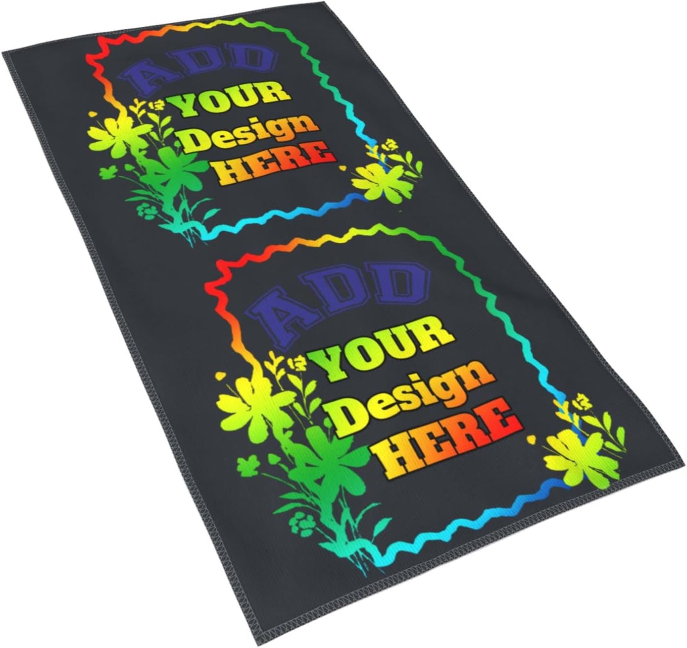 Custom Beach Towels 275x16in with Personalized Design