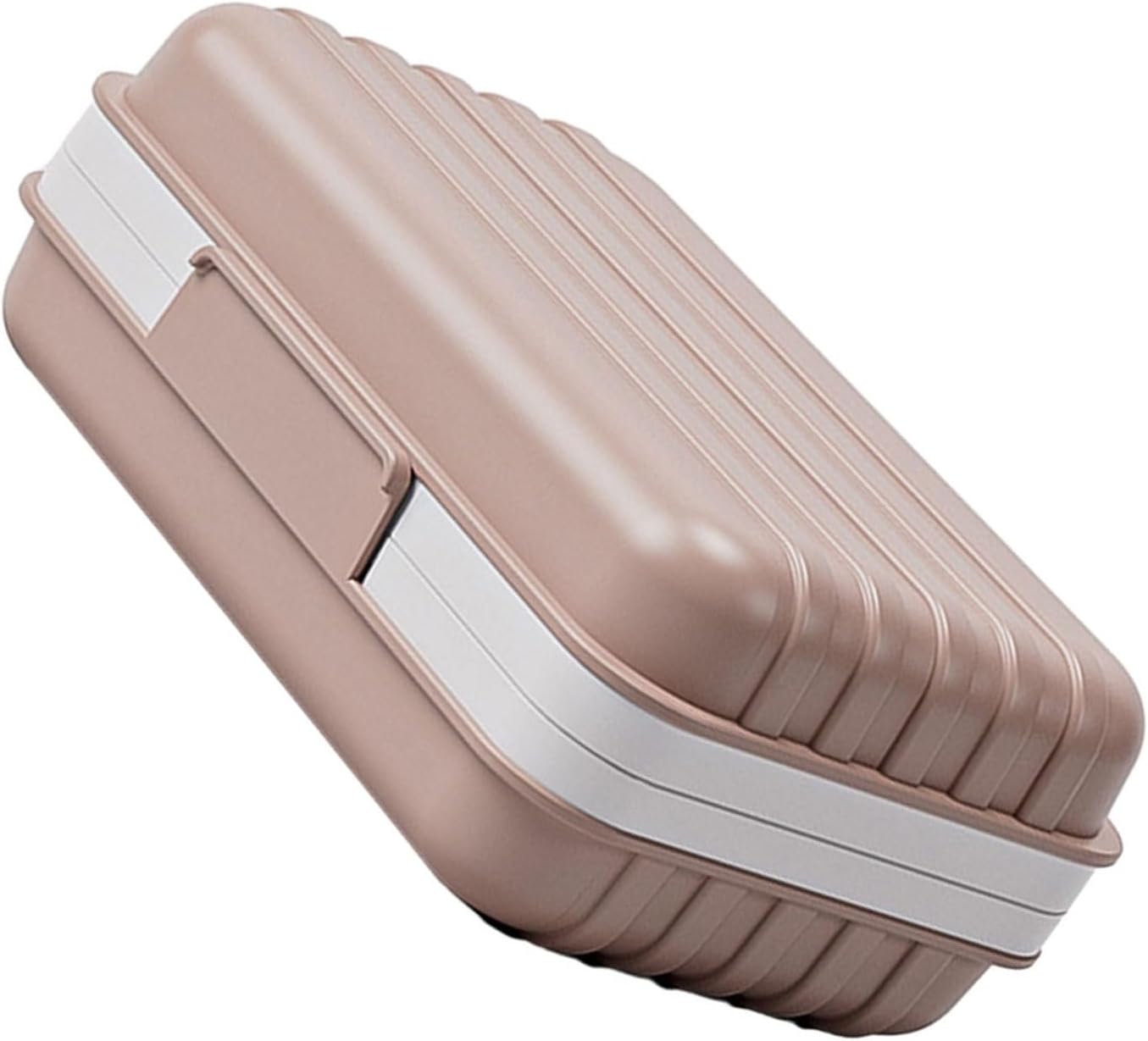 REElua Bathroom Soap Dish with Leak-Proof Lid