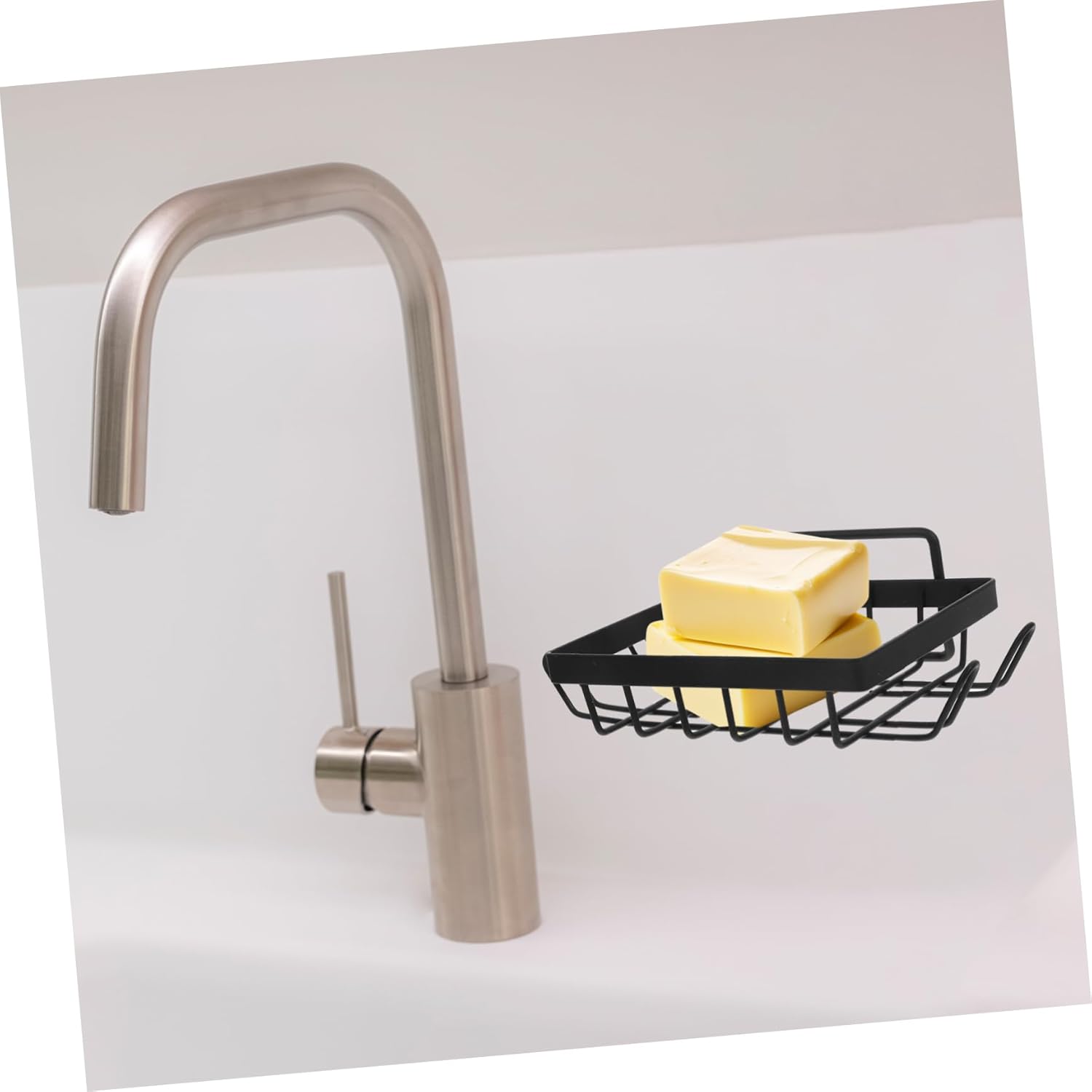 BUGUUYO Wall-Mounted Bar Soap Holder with Drainage