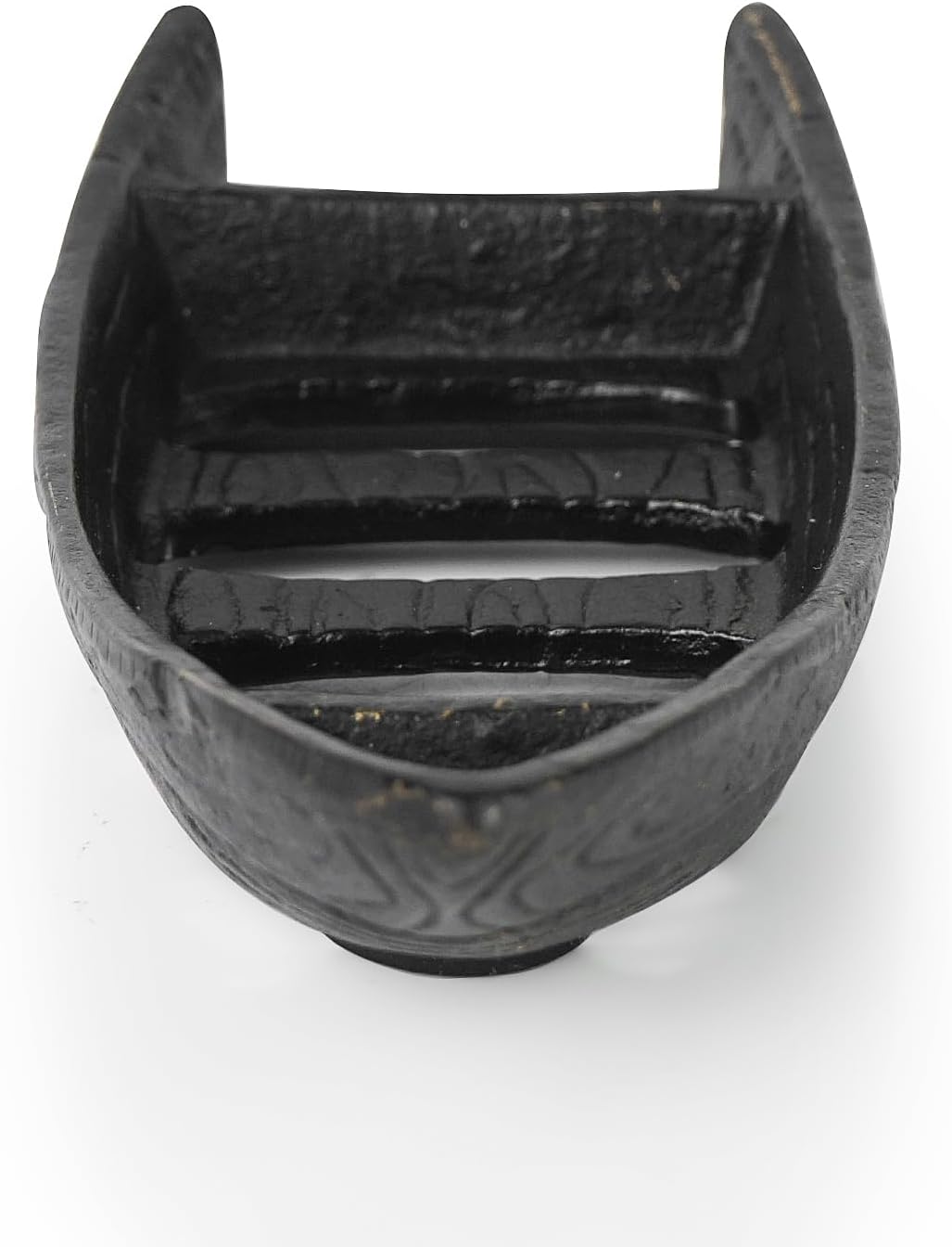 DreamsEden Cast Iron Boat Soap Holder Antique Black