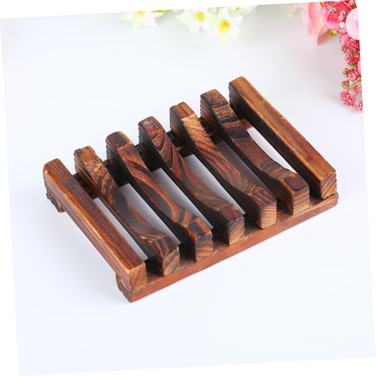 ULTECHNOVO Carbonized Soap Dish Holder