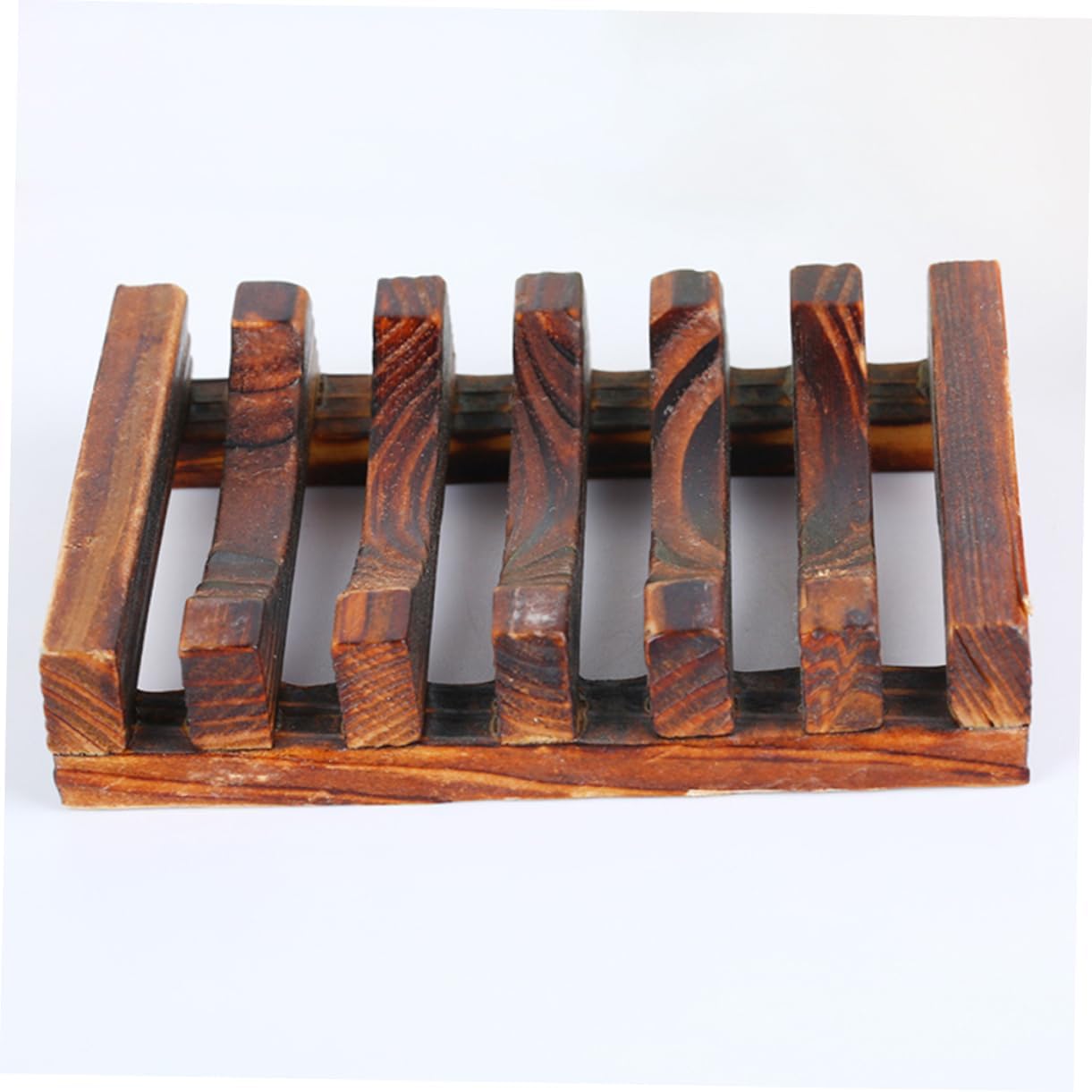 OUNONA Carbonized Soap Holder with Drainage