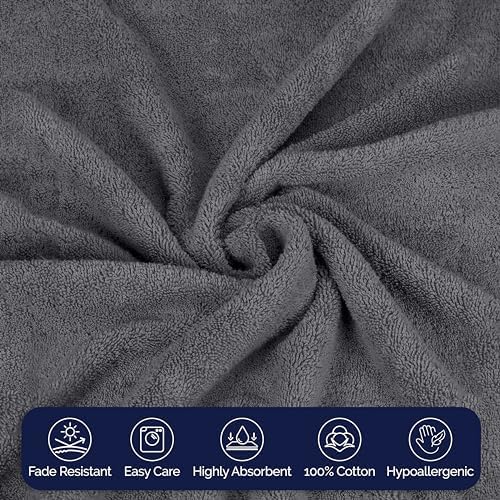 Elegant Comfort Premium Turkish Cotton 2 Pack Bath Towel Set