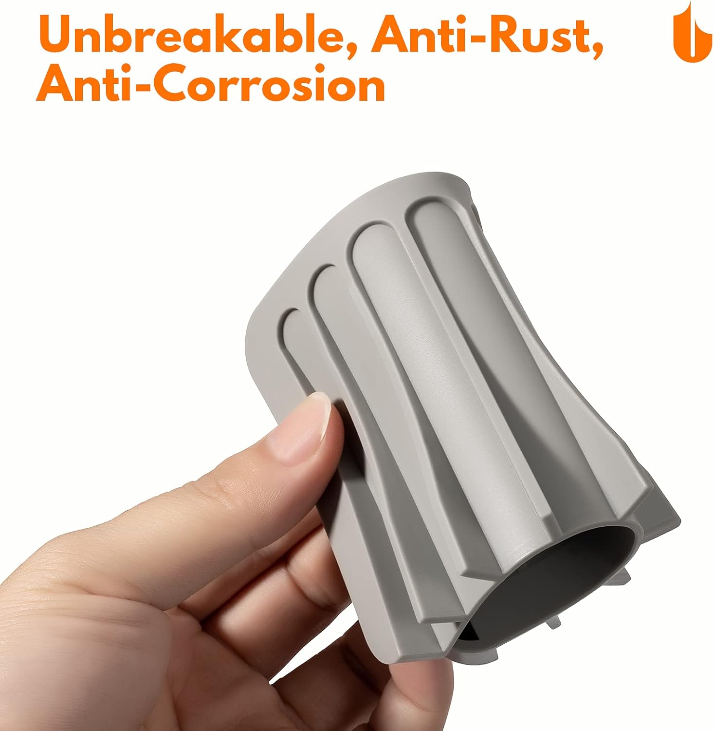 Urbanstrive Flexible Silicone Soap Holder for Bathroom Kitchen
