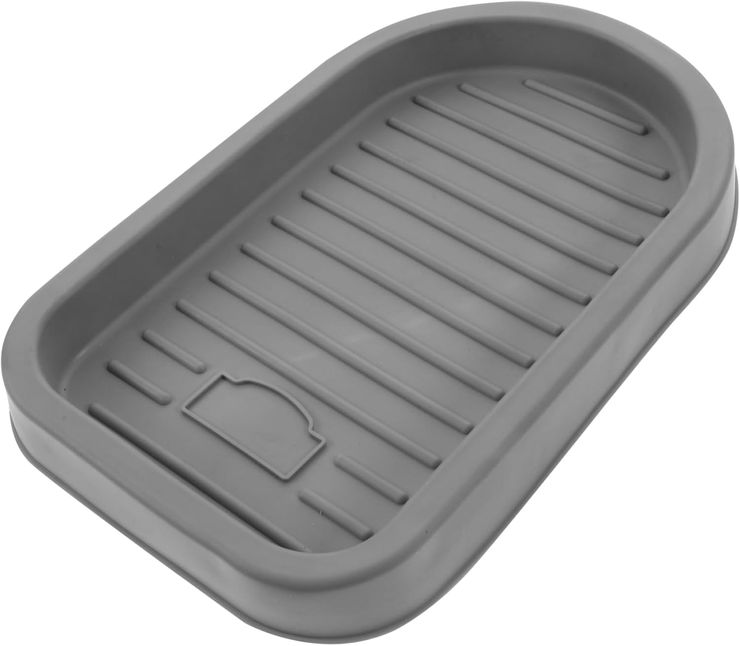 Alipis Drain Box Storage Mat for Sink TPR Soap Dish Holder