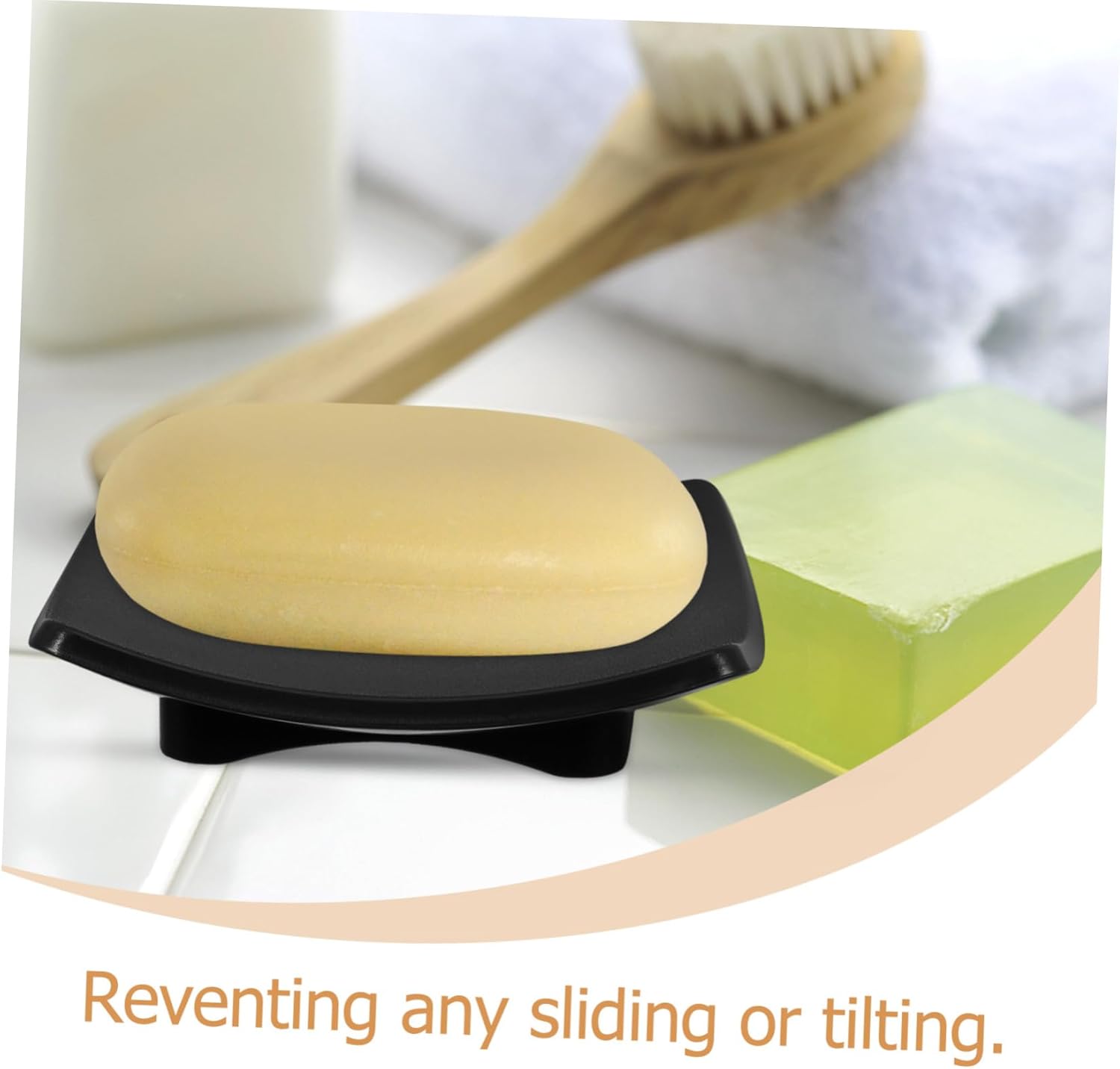 FONDOTIN Multi-Function Soap Holder for Bathroom and Kitchen