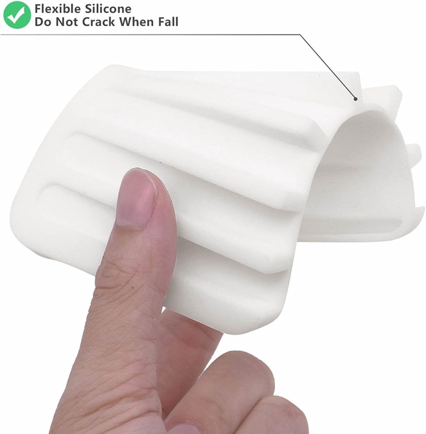 Self-Draining Silicone Soap Holder for Home and Kitchen