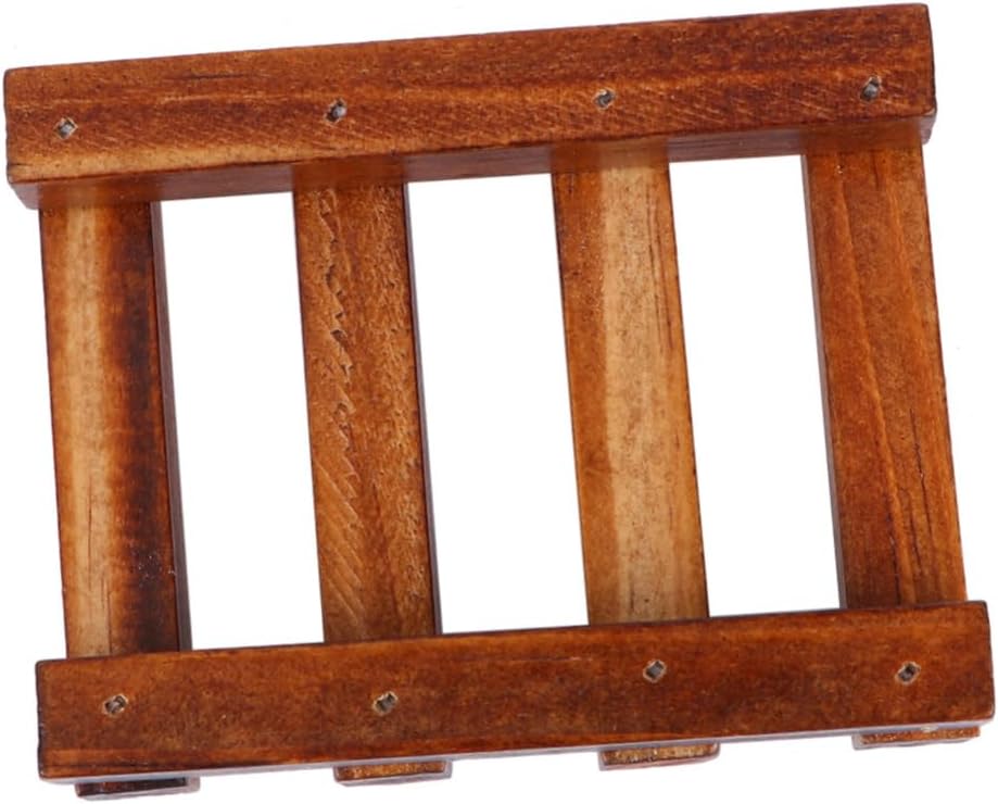 DRESSOOS Wooden Soap Holder Retro Design for Bathroom
