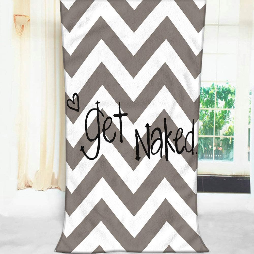 Moslion Comfy Bath Towels with Heart Design